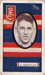1933 Allen's League Footballers #130 Alby Morrison Front